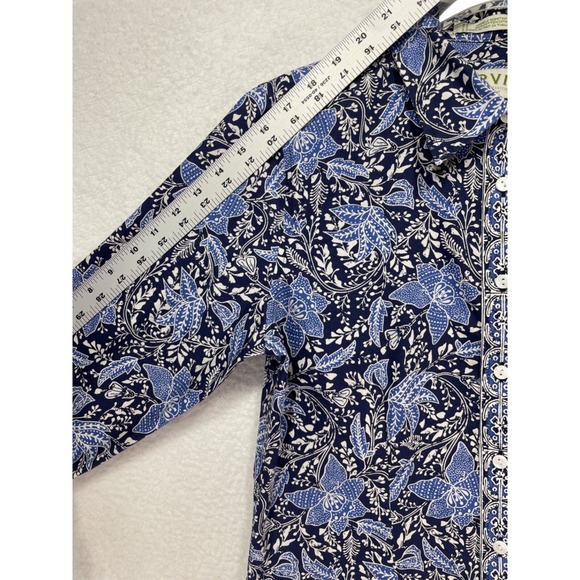 Orvis Women's size 8 Button Up Wrinkle Resistant 3/4 Sleeves 100% Cotton - Picture 8 of 11